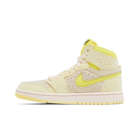 Men’s Air Jordan 1 High Zoom Comfort 2 Citron Tint - Picture 2 of 4